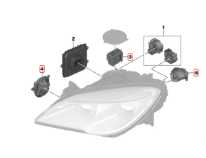 NEUE SATZ LED-MODUL, BLINKER FÜR SCHEINWERFER BMW 6 F06 GRAND COUPE LCI F12 LCI F13 LCI MS 63117394902 + 63117394904 - image 2